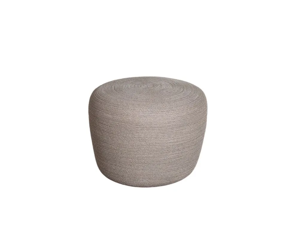 Circle Fotpall Ø52 | Taupe