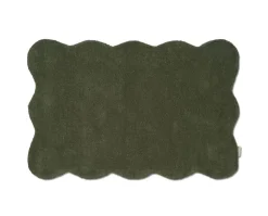 Clam Dörrmatta 60x90 Skogsgrön