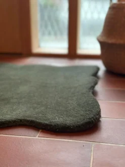 Clam Dörrmatta 60x90 Skogsgrön