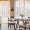 Clapperton Matbord Ø140 | Vitpigmenterad Ek
