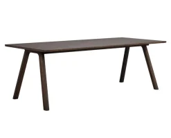 Clapperton Matbord 220x95 | Brun Ek