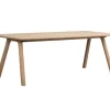 Clapperton Matbord 220x95 | Sandfärgad Ek