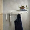 Classic Hatthylla Enkel | Svart/Krom | 60 cm