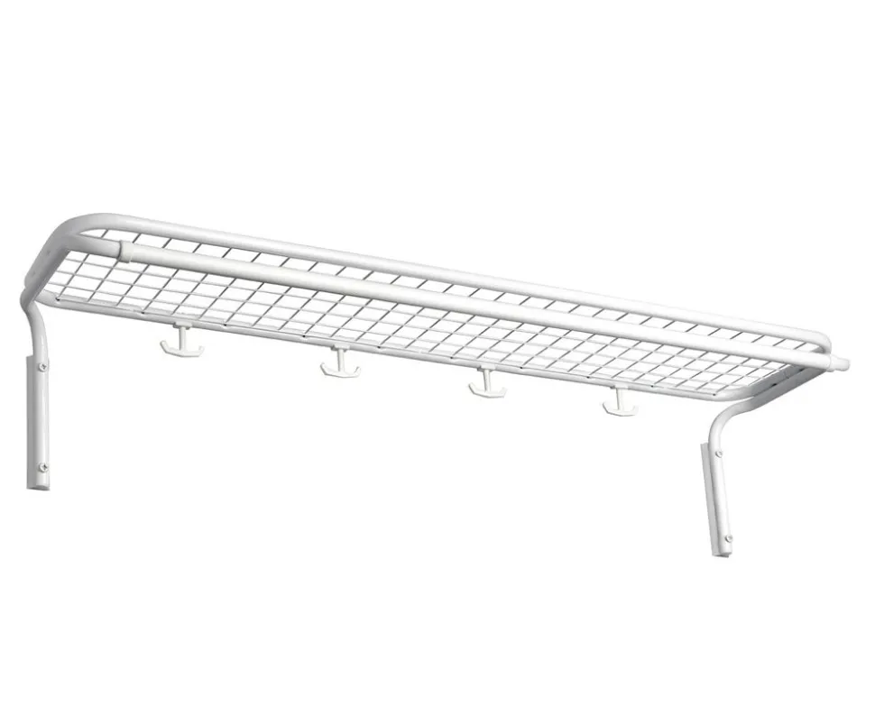 Classic Hatthylla Enkel | Svart/Krom | 60 cm