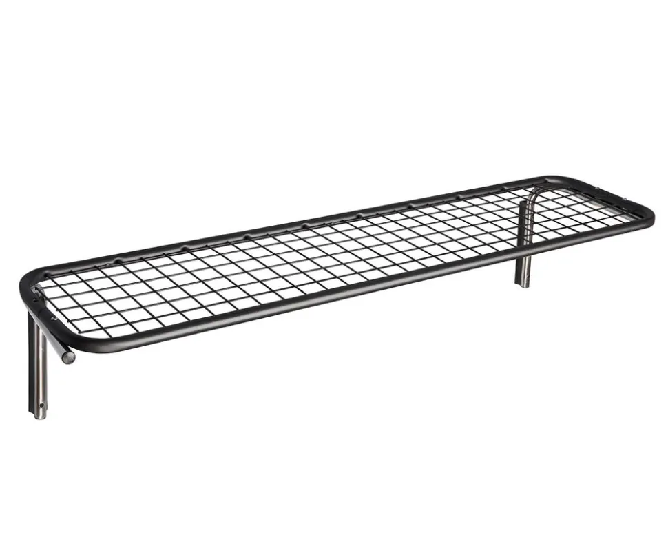 Classic Skohylla Enkel | Svart/Krom | 40 cm