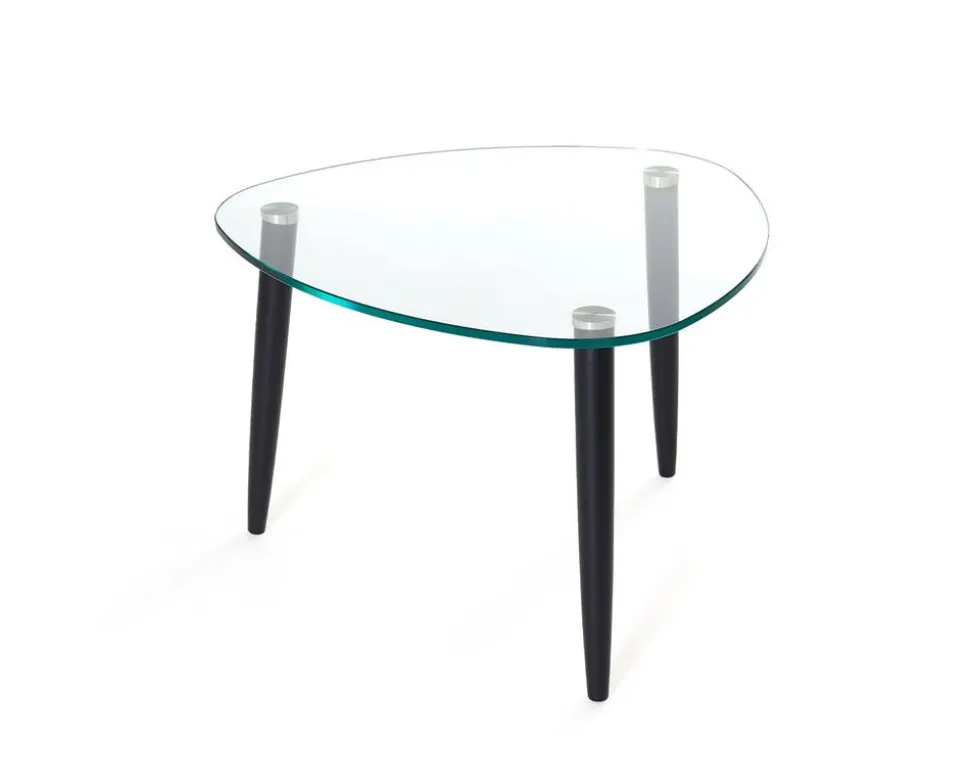 Clear Soffbord 70 | Svartbetsad Ek