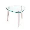 Clear Soffbord 55 | Vitpigmenterad Ek