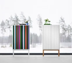 Collect 2013 Skåp Högt | Vit / Vit