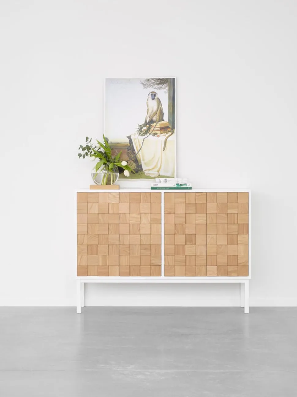 Collect 2016 Skåp Lågt | Vitpigmenterad Ek