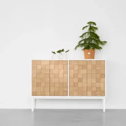 Collect 2016 Skåp Lågt | Vitpigmenterad Ek