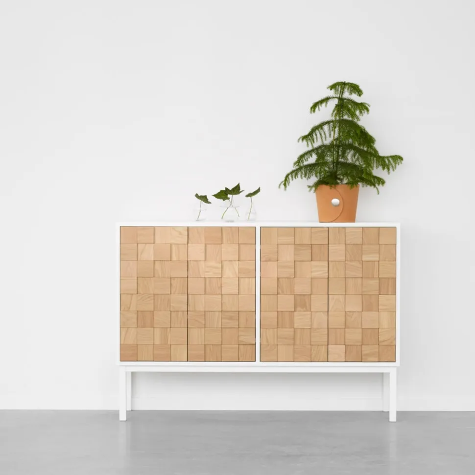 Collect 2016 Skåp Lågt | Vitpigmenterad Ek
