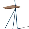 Cone Golvlampa med bord Black