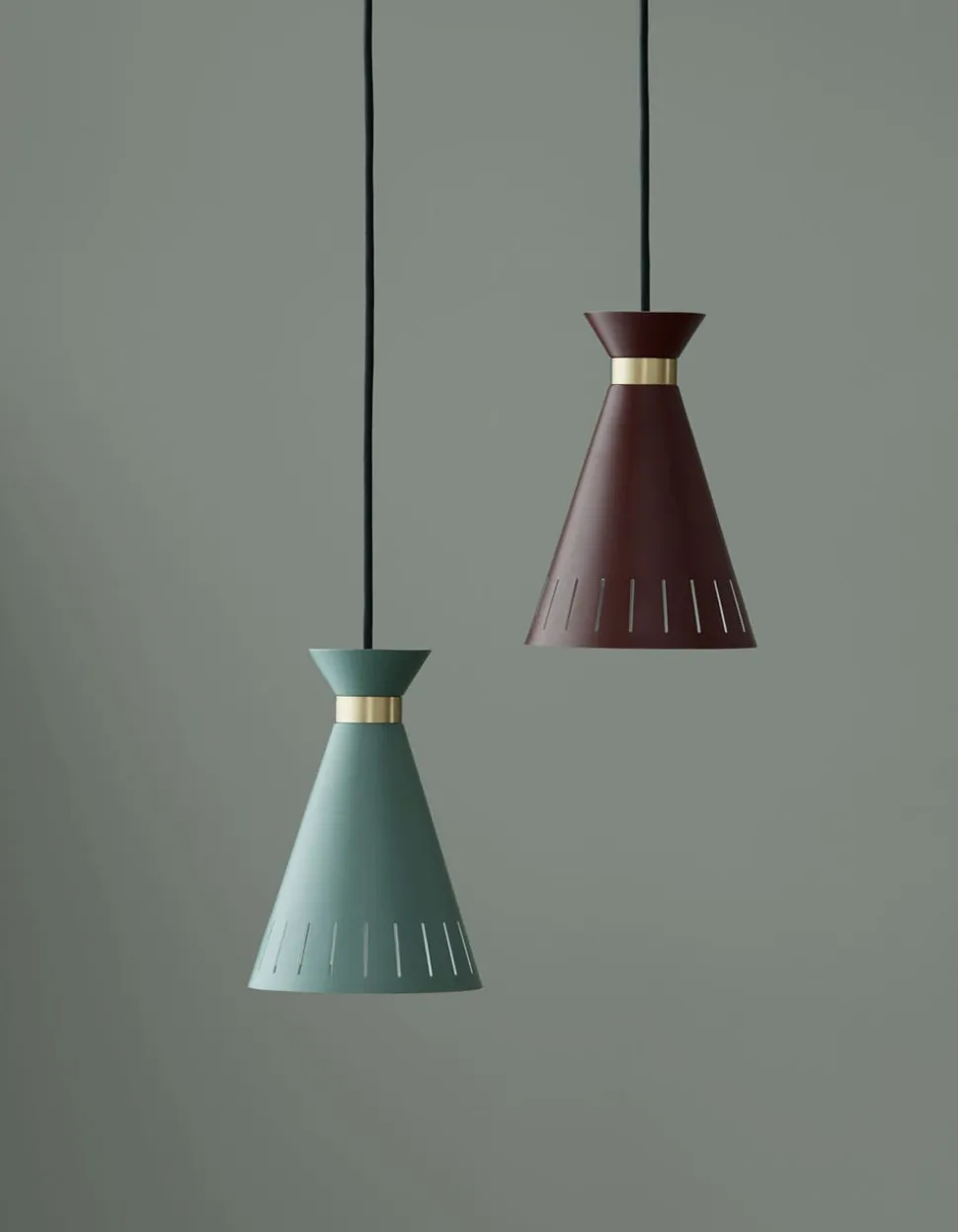 Cone Pendel | Dusty Green
