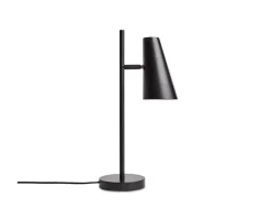 Cono Bordslampa | Svart Metall