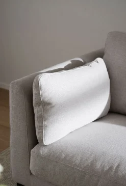 Corwin Divansoffa m Schäslong H | Tyg Rita 1 Ljusbeige