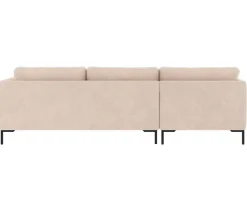 Corwin Divansoffa m Schäslong V | Tyg Rita 1 Ljusbeige