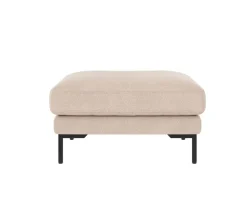 Corwin Fotpall | Tyg Rita 1 Ljusbeige