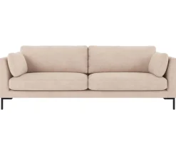 Corwin Soffa 3-Sits | Tyg Rita 1 Ljusbeige