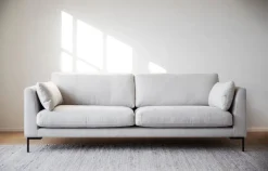 Corwin Soffa 3-Sits | Tyg Rita 1 Ljusbeige