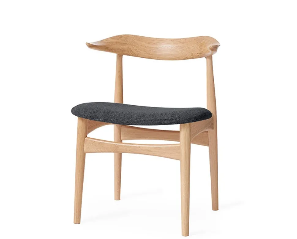 Cow Horn stol Hallingdal 180, oak