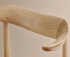 Cow Horn stol Hallingdal 180, oak