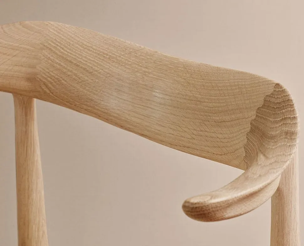 Cow Horn stol Hallingdal 180, oak