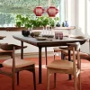 Cow Horn stol Hallingdal 180, walnut