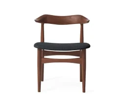 Cow Horn stol Hallingdal 180, walnut