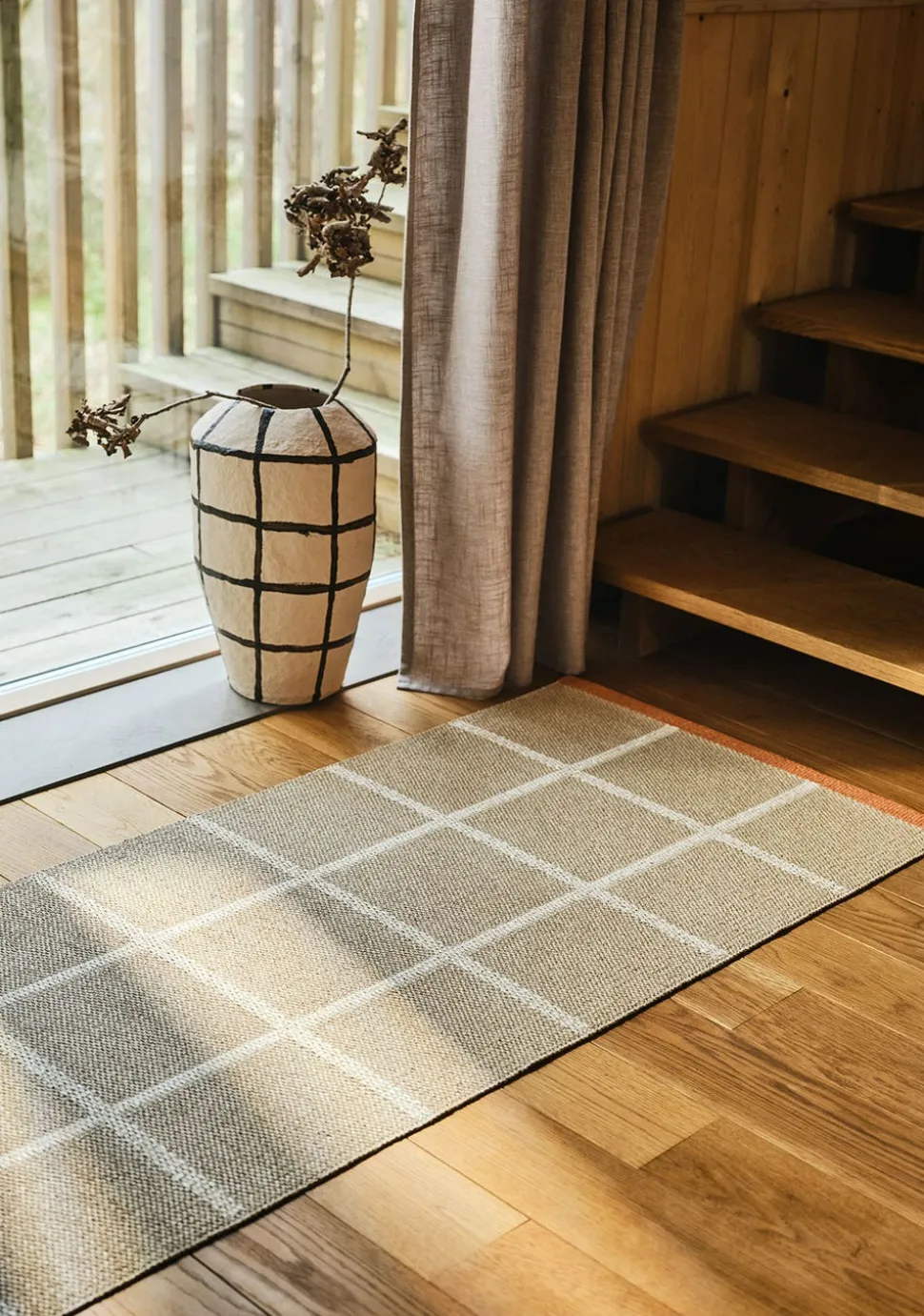 Criss Gångmatta 70x225 | Beige