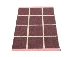 Criss Pop Gångmatta | Burgundy