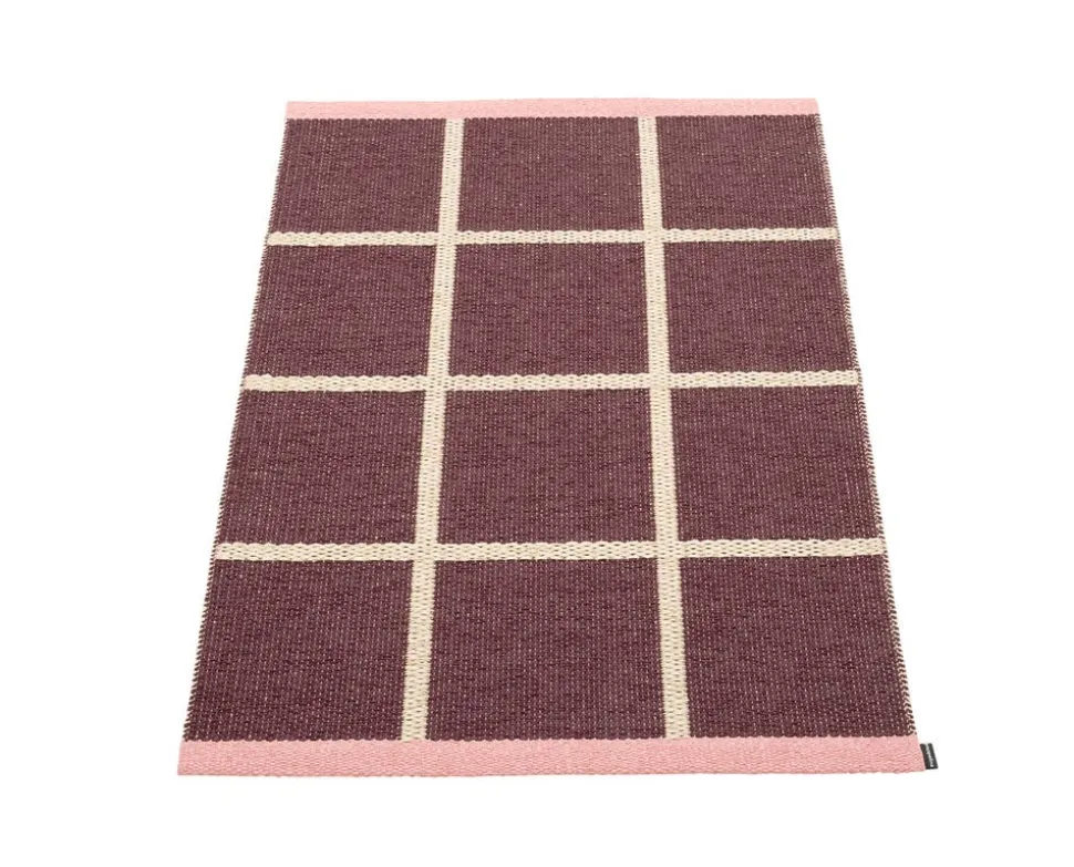 Criss Pop Gångmatta | Burgundy