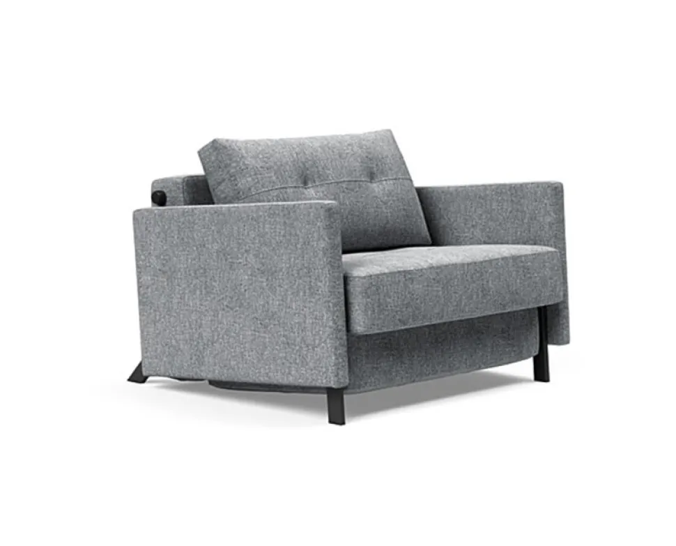 Cubed Fåtölj m armstöd | 565 Granite