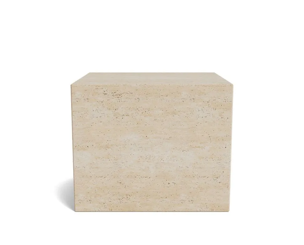 Cubism Soffbord | Small | Travertine