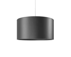 Cylinder Pendel Läder | 42 cm | Black