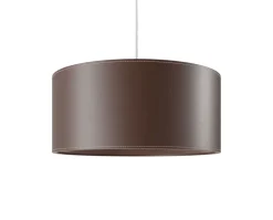 Cylinder Pendel Läder | 50 cm | Chocolate