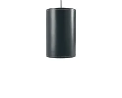 Cylinder Pendel Läder | 20 cm | Ocean Blue