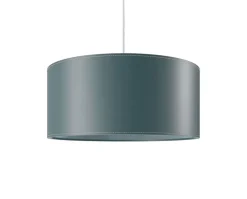 Cylinder Pendel Läder | 50 cm | Ocean Blue
