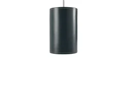 Cylinder Pendel Läder | 14 cm | Ocean Blue