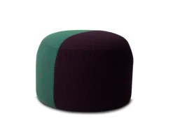 Dainty Puff  | Bordeaux / Hunter green