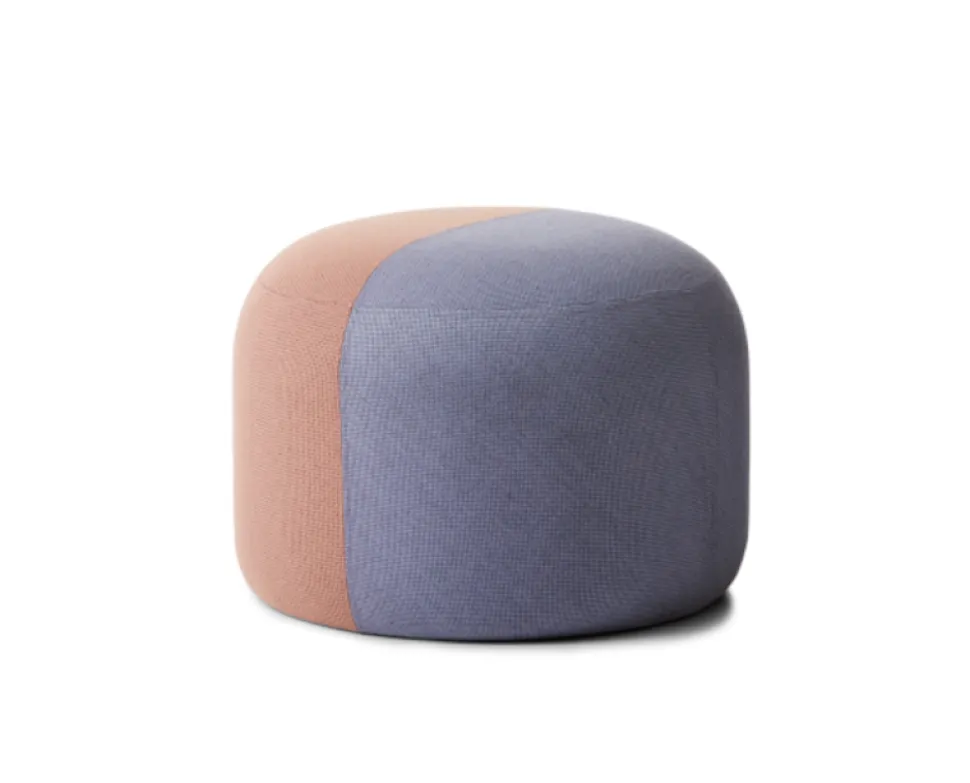 Dainty Puff | Fresh peach / Soft violet