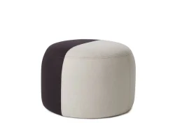 Dainty Puff | Pearl grey / Black