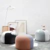 Dainty Puff  | Warm grey / Forest green