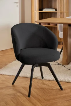 Darlene Karmstol | Alea Antracit, Svart