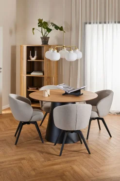 Darlene Karmstol | Alea Beige, Svart