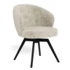 Darlene Karmstol | Juto Beige, Svart