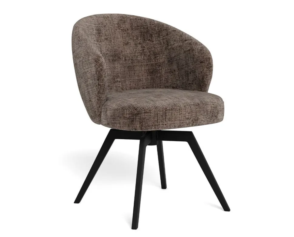 Darlene Karmstol | Juto Dusty Brown, Svart