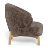 Darlene Loungefåtölj | Juto Dusty Brown