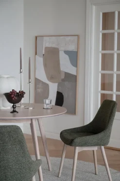 Denley Stol | Grön/Vitpigmenterad Ek