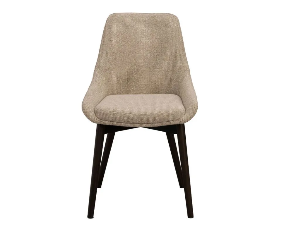 Denley Stol | Ljusbeige/Brun Ek