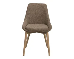 Denley Stol | Mörkbeige/Vitpigmenterad Ek